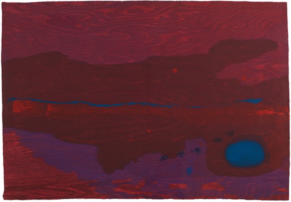 Helen Frankenthaler,&nbsp;Japanese Maple, 2005 © 2017 Helen Frankenthaler Foundation, Inc./Artists Rights Society (ARS), New York/Pace Editions, Inc., New York