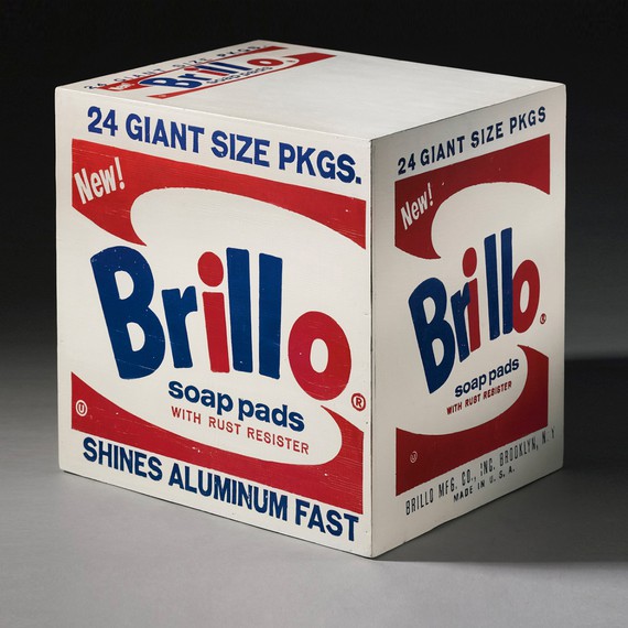 Andy Warhol, Brillo Soap Pads Box, 1964, Andy Warhol Museum, Pittsburgh © 2017 The Andy Warhol Foundation for the Visual Arts, Inc./Artists Rights Society (ARS), New York
