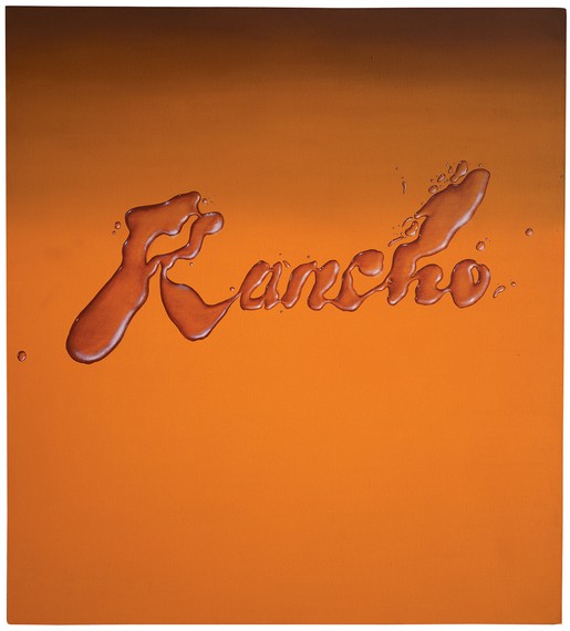 Ed Ruscha, Rancho, 1968 © Ed Ruscha
