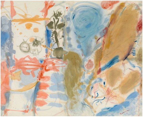 Helen Frankenthaler, Western Dream, 1957, Helen Frankenthaler Foundation, New York © 2018 Helen Frankenthaler Foundation, Inc./Artists Rights Society (ARS), New York