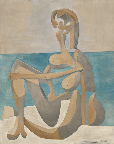 Pablo Picasso, Seated Bather, 1930, Museum of Modern Art, New York © 2018 Estate of Pablo Picasso/Artists Rights Society (ARS), New York