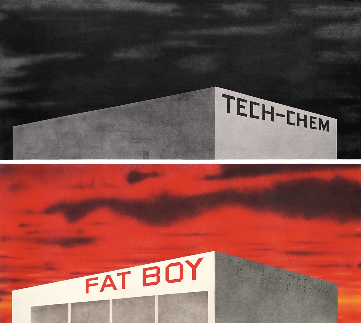 Ed Ruscha Course of Empire Gagosian