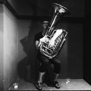 Davide Balula, Interrupting Words with Burp Sounds (Garlic Fed Brass Players), 2014 © Davide Balula. Photo: Zhenya Posternak&nbsp;