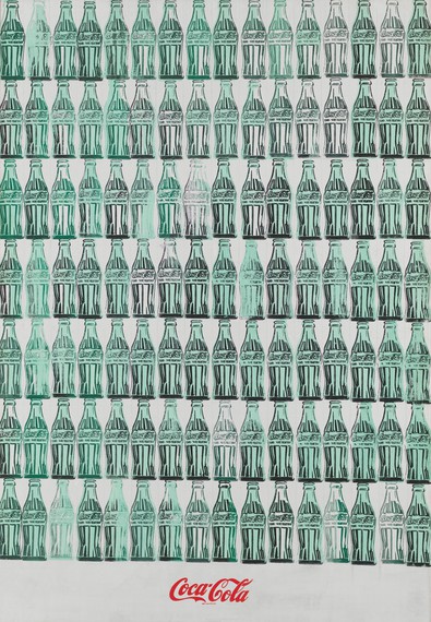 Andy Warhol, Green Coca-Cola Bottles, 1962, Whitney Museum of American Art, New York © The Andy Warhol Foundation for the Visual Arts, Inc./Artists Rights Society (ARS), New York