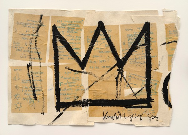 Jean-Michel Basquiat,&nbsp;Untitled (Crown), 1983 © Estate of Jean-Michel Basquiat, all rights reserved. Licensed by Artestar, New York. Photo by Mark Woods
