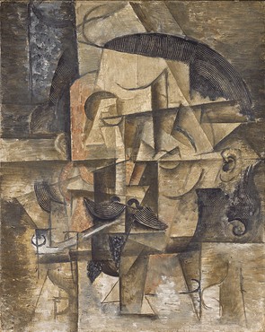 Pablo Picasso, L’Aficionado, 1912 © Succession Picasso 2018. Photo © Kunstmuseum Basel, Martin P. Bühler