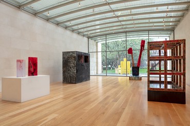 Installation view, Sterling Ruby: Sculpture, Nasher Sculpture Center, Dallas, February 2–April 21, 2019. Artwork © Sterling Ruby. Photo: Kevin Todora
