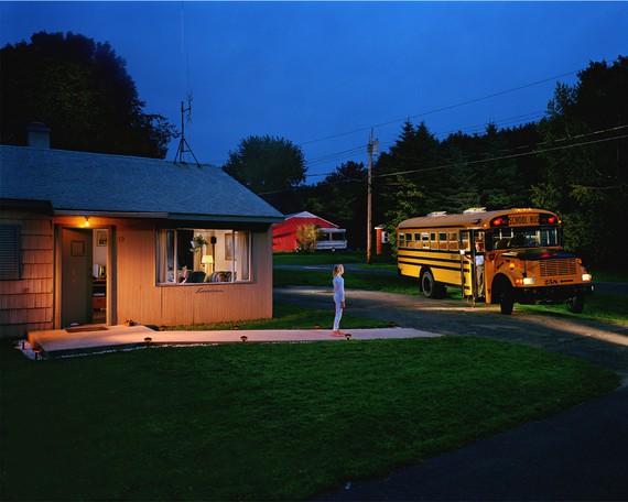 Gregory Crewdson, Untitled (beckoning bus driver), 2001–02, Whitney Museum of American Art, New York © Gregory Crewdson