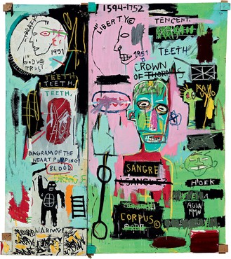 Jean-Michel Basquiat, In Italian, 1983 © Estate of Jean-Michel Basquiat/Licensed by Artestar, New York. Photo: courtesy the Brant Foundation, Greenwich, Connecticut