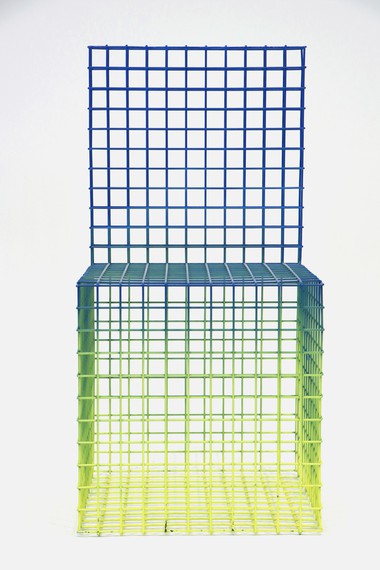 Virgil Abloh, Color Gradient Chairs, 2018 © Virgil Abloh