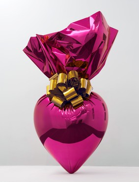 Jeff Koons, Sacred Heart (Magenta/Gold), 1994–2007 © Jeff Koons