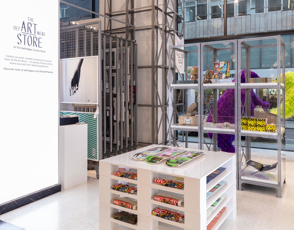 Machine-A and Smets Take Over Selfridges Corner Shop for Fashion Month