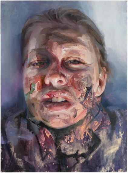 Jenny Saville, Self-Portrait (after Rembrandt), 2019 © Jenny Saville