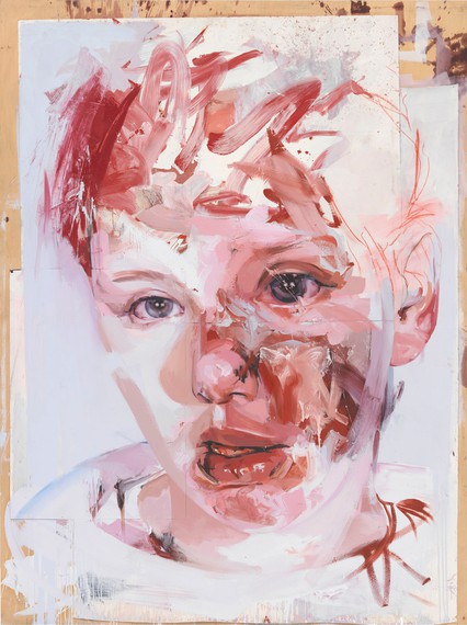 Jenny Saville, Red Stare Collage, 2007–09 © Jenny Saville