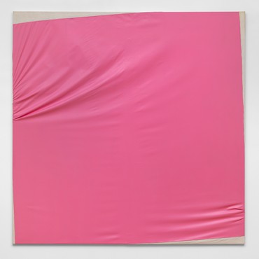 Steven Parrino, Candy Stevens (Pink Disaster), 1988, Kunstmuseum Liechtenstein, Vaduz © Steven Parrino