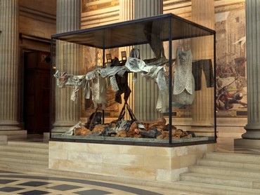 Anselm Kiefer, Qu’est-ce que nous sommes. . .&nbsp;,&nbsp;2020, installation view, Panthéon, Paris © Anselm Kiefer. Photo: Georges Poncet