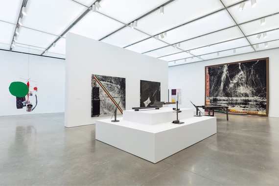 Installation view, Sterling Ruby, Institute of Contemporary Art, Boston, February 26–May 26, 2020. Artwork © Sterling Ruby