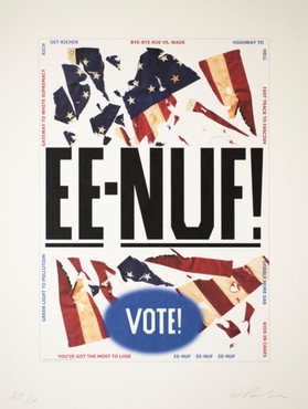 Ed Ruscha, EE-NUF!, 2020 © Ed Ruscha