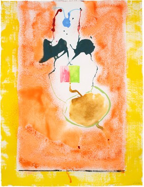 Helen Frankenthaler, Solar Imp, 1995, Helen Frankenthaler Foundation, New York © 2021 Helen Frankenthaler Foundation, Inc./Artists Rights Society (ARS), New York. Photo: Roz Akin