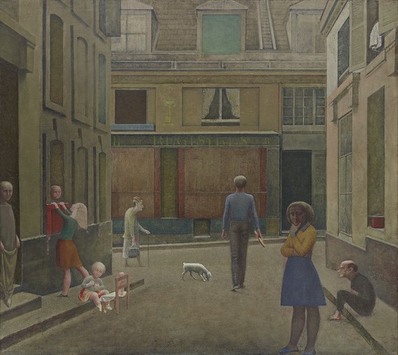 Balthus, Passage du Commerce-Saint-André, 1952–54 © Balthus, 2021