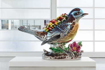 Jeff Koons, Bluebird Planter, 2010–16 © Jeff Koons
