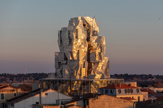Frank Gehry’s The&nbsp;Tower, Luma Arles, France. Artwork © Frank Gehry. Photo: Adrian Deweerdt