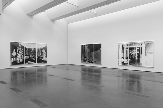 Installation view, Vera Lutter: Museum in the Camera, Los Angeles County Museum of Art, March 29–August 9, 2020. Artwork © Vera Lutter. Photo: © Museum Associates/LACMA