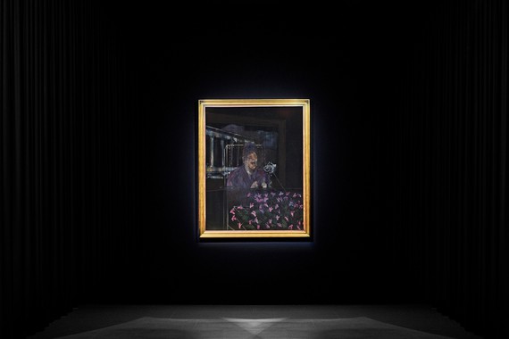 Francis Bacon,&nbsp;‘Landscape with Pope/Dictator’, c. 1946, installation view, Gagosian, Davies Street, London © The Estate of Francis Bacon. All rights reserved. DACS 2022. Photo: Prudence Cuming Associates Ltd