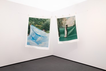 Tyler Mitchell’s commission for Frieze Masters 2022. Artwork © Tyler Mitchell. Photo: Lucy Dawkins