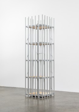 Chris Burden, Small Skyscraper (Quasi Legal Los Angeles County), 2002 © 2023 Chris Burden/Licensed by the Chris Burden Estate and Artists Rights Society (ARS), New York. Photo: Brian Guido
