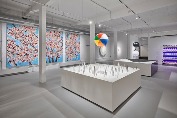 Installation view, Damien Hirst: The Weight of Things, Museum of Urban and Contemporary Art, Munich, open from October 26, 2023. Artwork © Damien Hirst and Science Ltd. All rights reserved, DACS 2023. Photo: Prudence Cuming Associates Ltd
