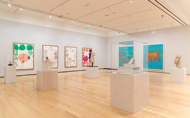 Installation view, Making Past Present: Cy Twombly, Museum of Fine Arts, Boston, January 14–May 7, 2023. Artwork: © Cy Twombly Foundation. Photo: © Museum of Fine Arts, Boston