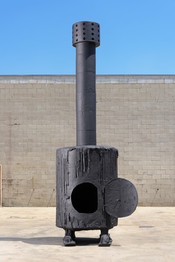 Sterling Ruby, BLACK STOVE I, 2014 © Sterling Ruby