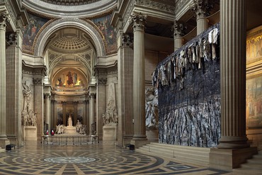 Anselm Kiefer’s permanent installation in the Panthéon, Paris. Artwork © Anselm Kiefer. Photo: Georges Poncet