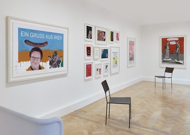 Franz West installation at Gagosian Shop, London, November 16, 2023–March 15, 2024. Artwork © Archiv Franz West, © Estate Franz West. Photo: Prudence Cuming Associates Ltd