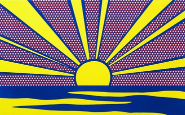 Roy Lichtenstein, Sunrise, c. 1964 (fabricated c. 1964–65) © Estate of Roy Lichtenstein