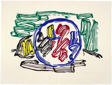 Roy Lichtenstein, Apple and Lemon, 1983 © Estate of Roy Lichtenstein