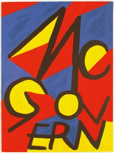 <p>Alexander Calder, <em>McGovern</em>, 1972, lithograph, 34 ½ × 23&nbsp;¾ inches (86.4 × 58.4 cm) © 2020 Calder Foundation, New York/Artists Rights Society (ARS), New York. Photo: Calder Foundation, New York/Art Resource, New York</p>