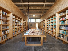 First Library, La Mansana de Chinati/The Block, Judd Foundation, Marfa, Texas. Photo: Matthew Millman © Judd Foundation