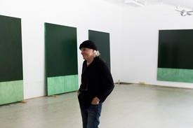 Brice Marden, Gary Hume, and Tim Marlow