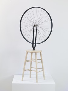 <p>Marcel Duchamp, <em>Bicycle Wheel</em>, 1913–64 (“Ex Arturo,” one of two artist’s proofs). Photo by Rob McKeever</p>