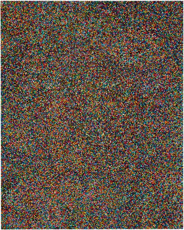 Damien Hirst: Colour Space Paintings