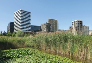 Martin Luther King Park in Clichy-Batignolles, Paris