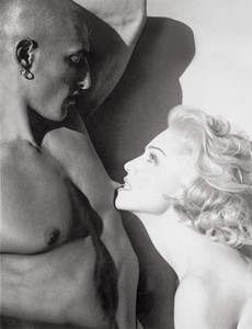 <p>Photograph from <em>Sex</em> (1992) by Madonna. Photo: Steven Meisel, courtesy Saint Laurent</p>