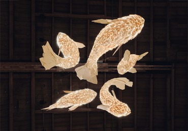 Frank Gehry: Fish Lamps