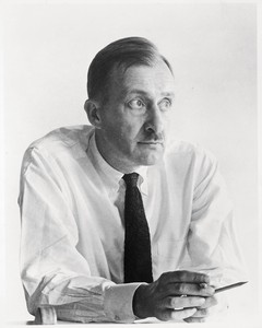 Alexey Brodovitch, publicity photograph released in connection with the exhibition New Lamps, The Museum of Modern Art, New York, March 27–June 3, 1951. Photo: © The Museum of Modern Art, New York/Licensed by SCALA/Art Resource, New York