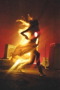 Weyes Blood performing on her “In Holy Flux” tour, 2023