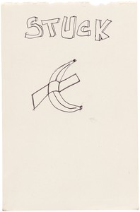 Drawing by Francesco Bonami