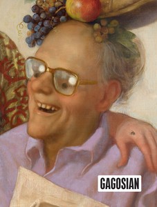 Detail from John Currin’s Newspaper Couple (2016) on the cover of Gagosian Quarterly, Fall 2017