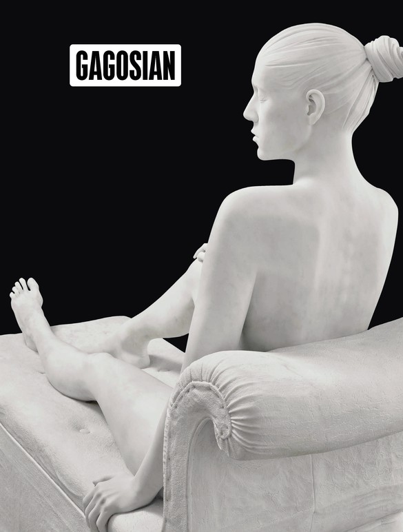 Damien Hirst’s Reclining Woman (2011), on the cover of Gagosian Quarterly, Fall 2021